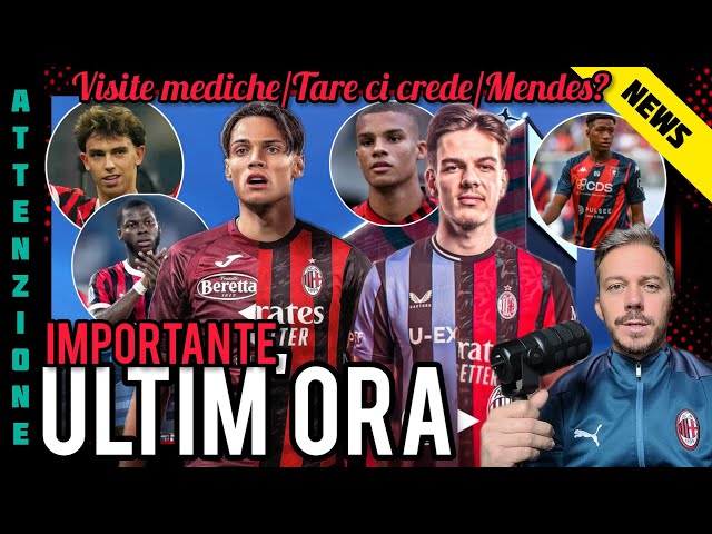 ✅👀FATTO! VISITE🤞TARE FIDUCIOSO⚠️NEWS JASHARI🤔CI PENSA MENDES?😱RICHIESTA FOLLE📣NUOVO REIJNDERS✅ADDIO!