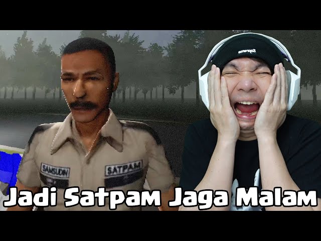 Menjadi Satpam Jaga Malam - Night Shift Security Game Indonesia