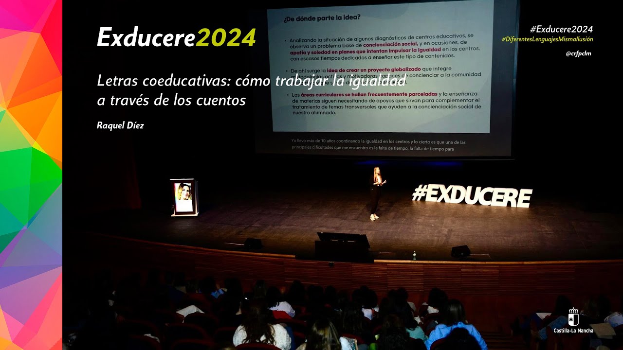 #EXDUCERE2024: Letras coeducativas: cómo trabajar la igualdad a través de los cuentos, Raquel Díez