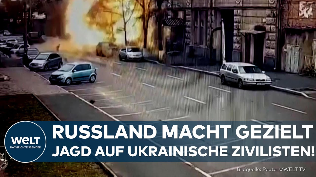 UKRAINE-KRIEG: Bericht bestätigt Skandal! Russland macht gezielt Jagd auf Zivilisten!