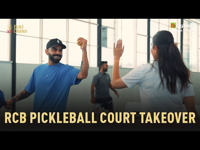 RCB Takes Over the Pickleball Court! | Same Passion, New Game | Bold Diaries | IPL 2025