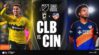 Columbus Crew vs. FC Cincinnati | Full Match Highlights | 2025 Audi MLS Cup Playoffs
