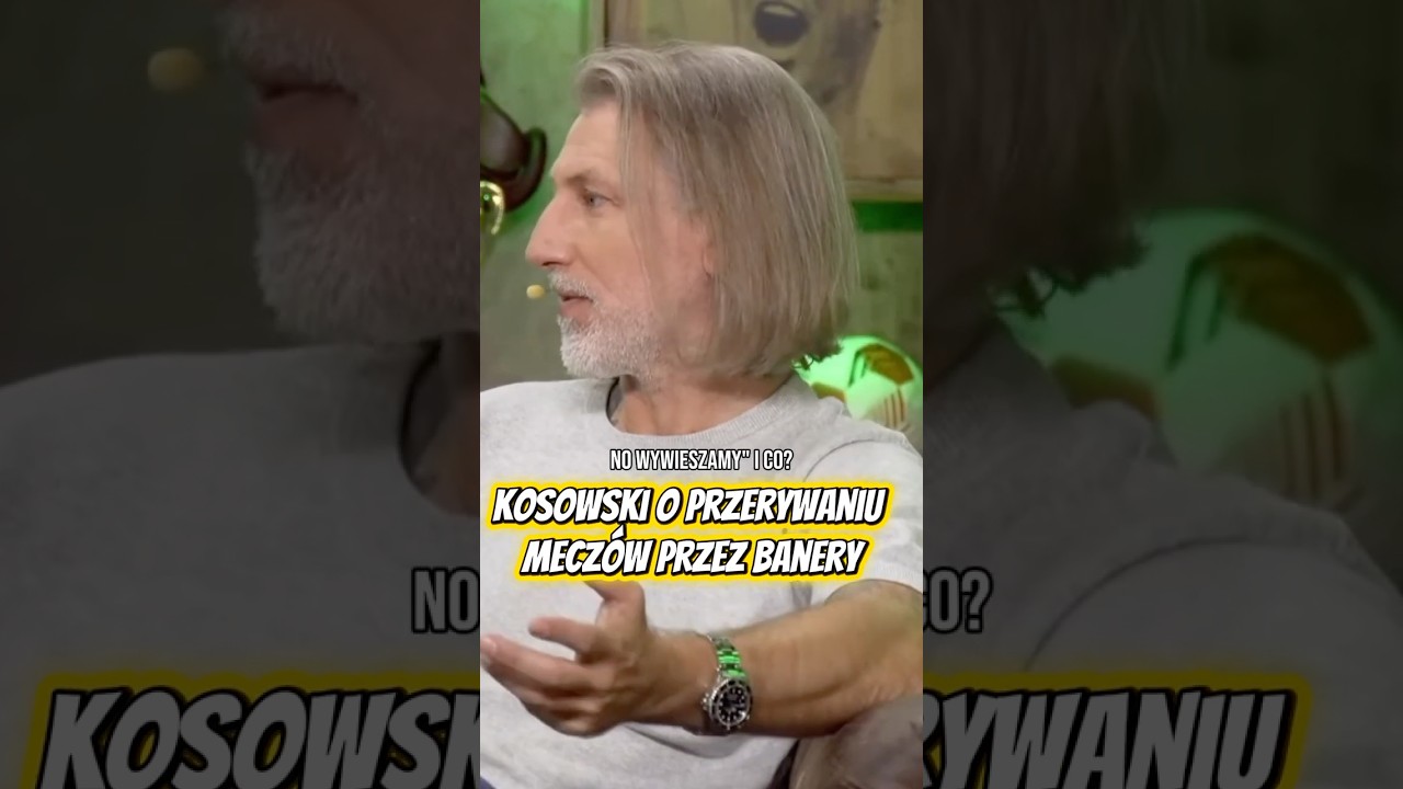 Sędzia przerwał mecz w białymstoku. kosowski komentuje! #shorts