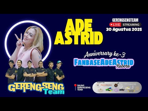 KEMBANG MALATI LIVE DIMAS X GERENGSENG TEAM // ANNIVERSARY FANBASE ADE ASTRID 3 TAHUN