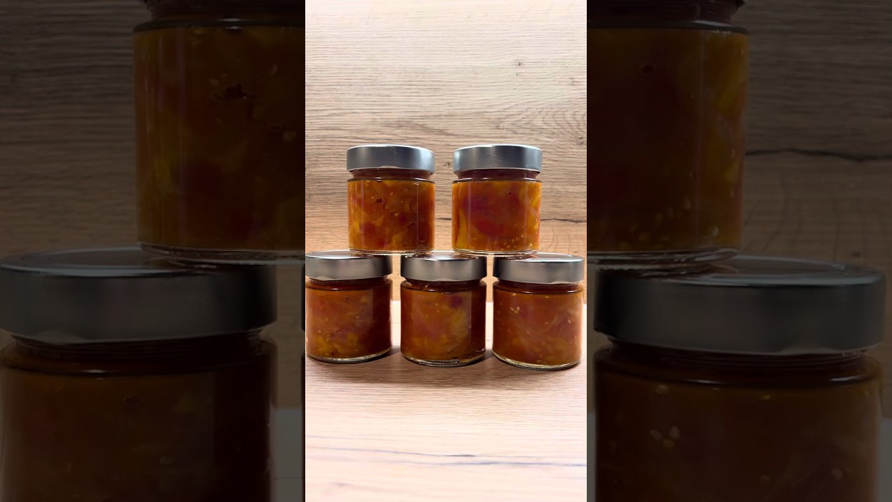 Recept na domácí lečo zavařené do sklenic | Těhotnej kuchař