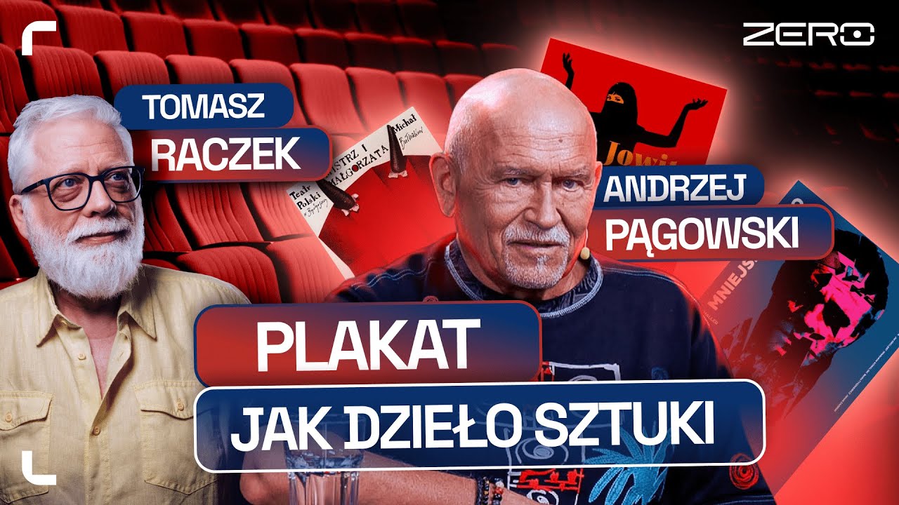 TOMASZ RACZEK I ANDRZEJ PĄGOWSKI. JAK ZROBIĆ PLAKAT, DLA KTÓREGO WARTO IŚĆ NA FILM