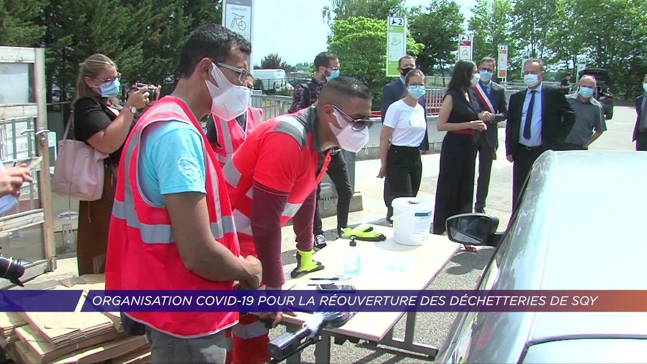 Yvelines | Organisation Covid-19 pour la réouverture des déchetteries de SQY