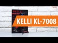 Распаковка машинки для стрижки KELLI KL-7008 / Unboxing KELLI KL-7008