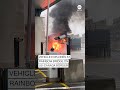 Vehicle crashes and explodes near Rainbow Bridge on U.S.-Canada border  - 00:31 min - News - Video