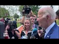 WATCH: Biden says he is treating cancer with medication, ‘prognosis is good’  - 07:51 min - News - Video