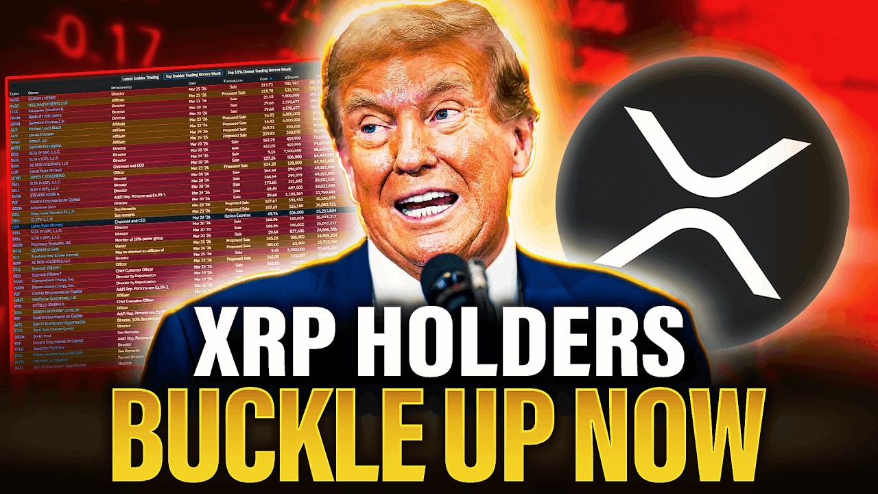 WARNING: INSIDERS JUST DUMPED EVERYTHING! | XRP HOLDERS BUCKLE UP NOW