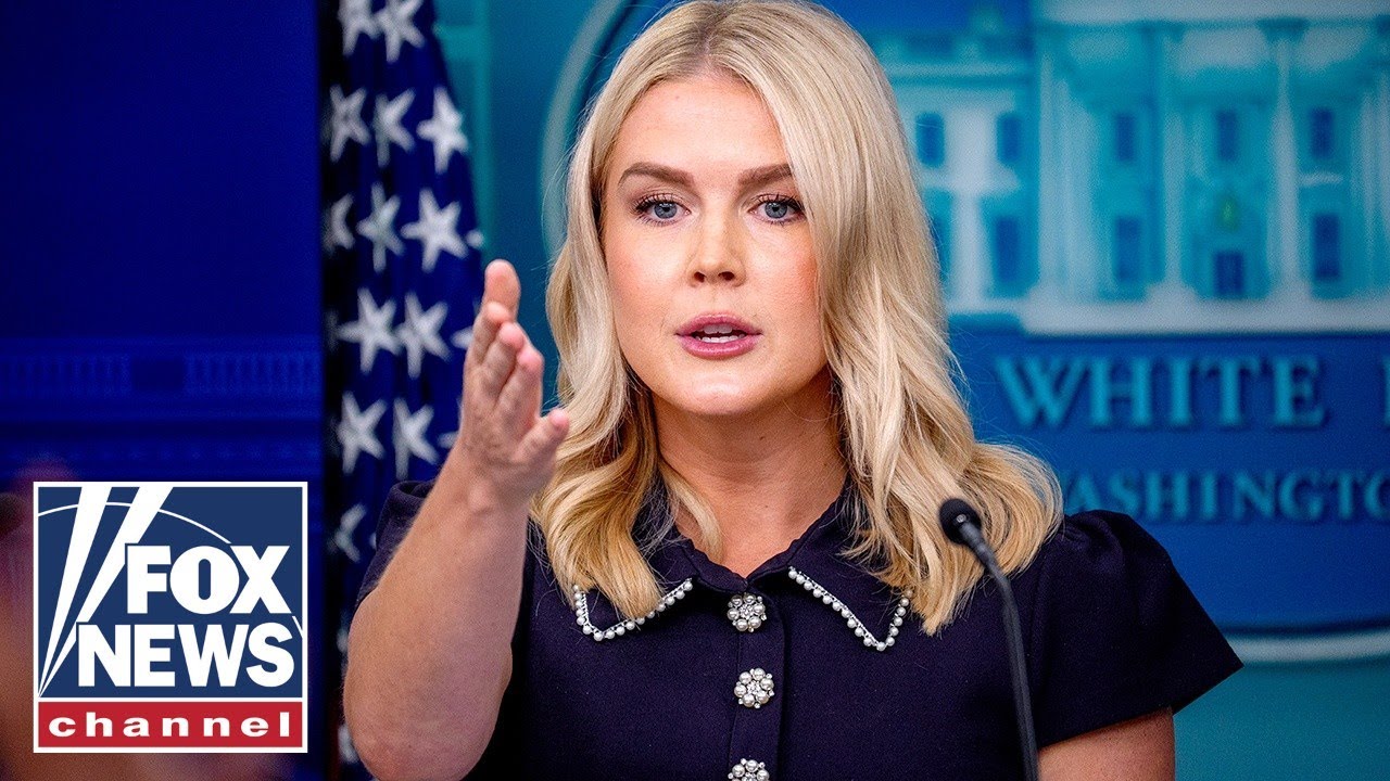 WATCH LIVE: Karoline Leavitt briefs after Trump's historic meeting with Zelenskyy