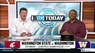 Previewing the Apple Cup: Washington State at Washington | B1G Today