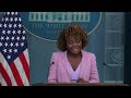 White House briefing with Karine Jean-Pierre  - 01:07:35 min - News - Video