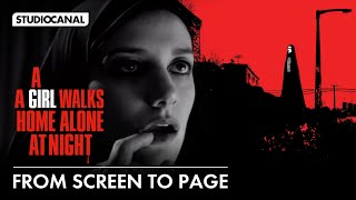 A GIRL WALKS HOME ALONE AT NIGHT
