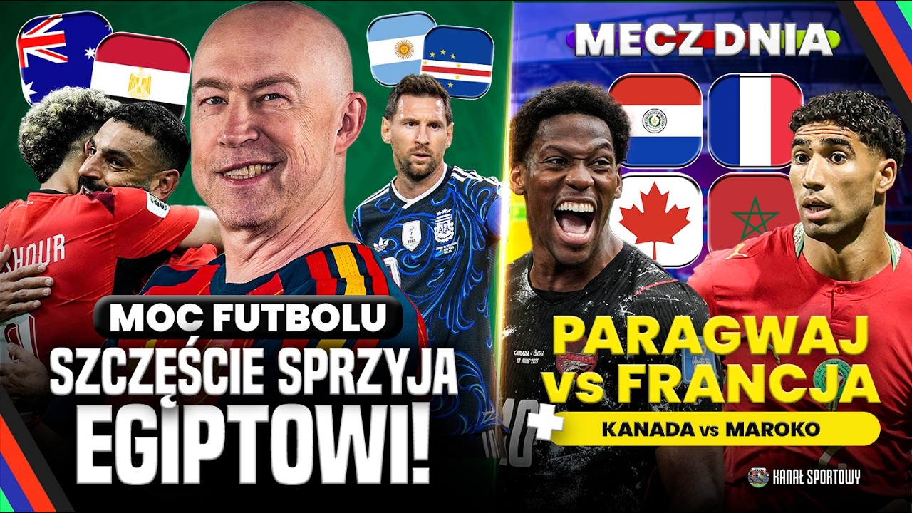Moc futbolu | egipt w 1/8 finału, argentyna po starciu z republiką zielonego przylądka + mecz dnia
