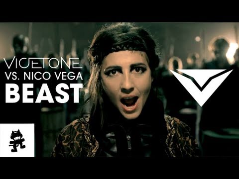 Vicetone vs. Nico Vega - Beast [Monstercat Official Music Video]