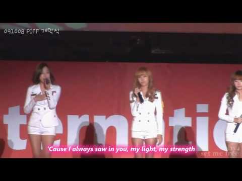 소녀시대 (SNSD) - (090701) Because You Loved Me & (091008) There You'll Be