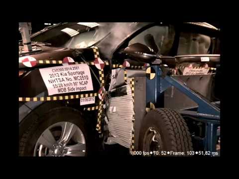 Kia Sportage Crash ویدیو از سال 2010