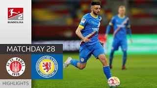 Lightning Start ! | FC St. Pauli — Eintracht Braunschweig 1-2 | All Goals | Matchday 28