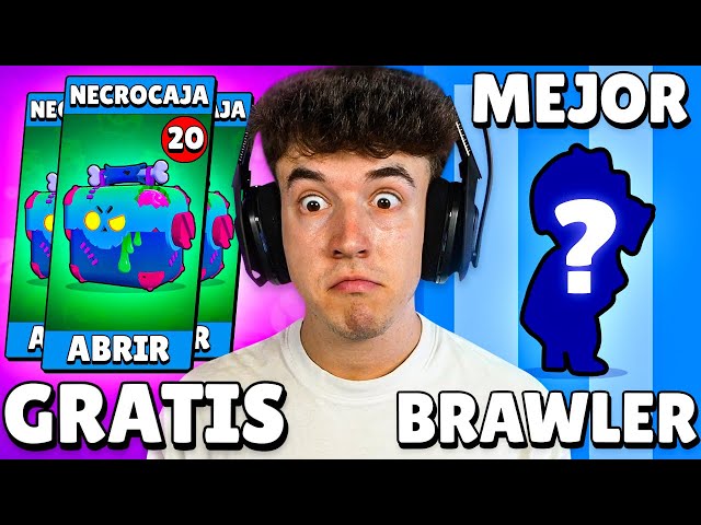 ABRO 20 NECROCAJAS Y ME TOCA EL MEJOR BRAWLER ACTUALMENTE de BRAWL STARS