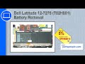 Dell Latitude 12-7275 (T02H001) Battery How-To Video Tutorial