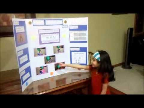 1st grade science fair project on static electricity - YouTube