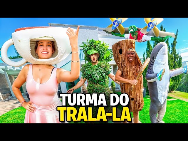 VIRAMOS A TURMA DO TRALALERO TRALALA POR 24 HORAS