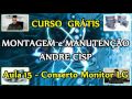 Aula 15 - Conserto Monitor LG L1753T - Curso Gratis AndreCisp