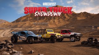 Wreckfest hosting a Super Truck Showdown