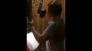 Groffsauce while recording Hamilton39s I Know Him song -