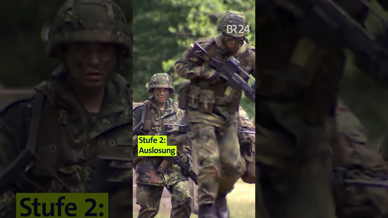 Entscheidet bald ein Los, ob Du zur Bundeswehr musst? | BR24 shorts
