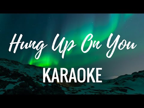 Hung Up On You (KARAOKE) || Tate McRae Lyrics