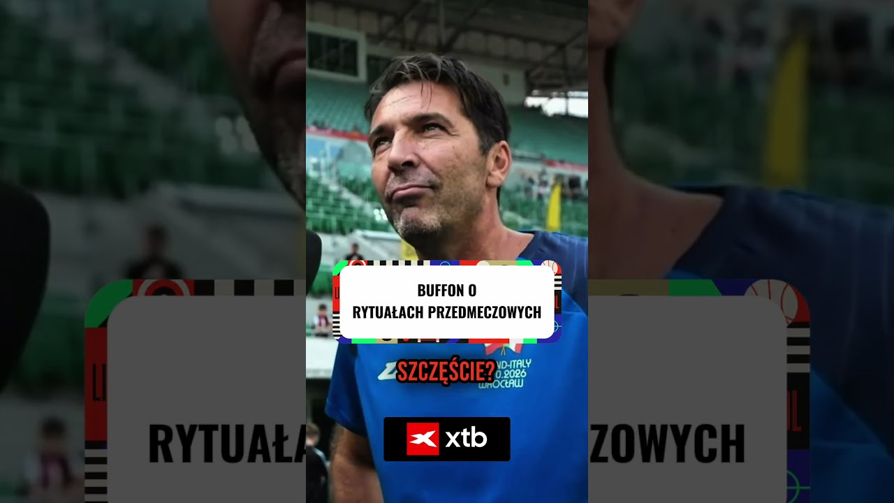 Buffon i rytuały przed meczem #shorts