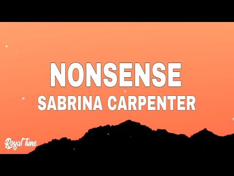 Sabrina Carpenter - Nonsense (Sped Up) [Lyrics]