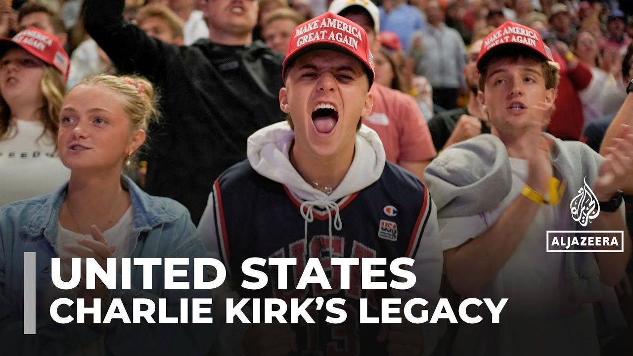 US Republicans vow to continue Charlie Kirk’s mission, rallying young voters nationwide