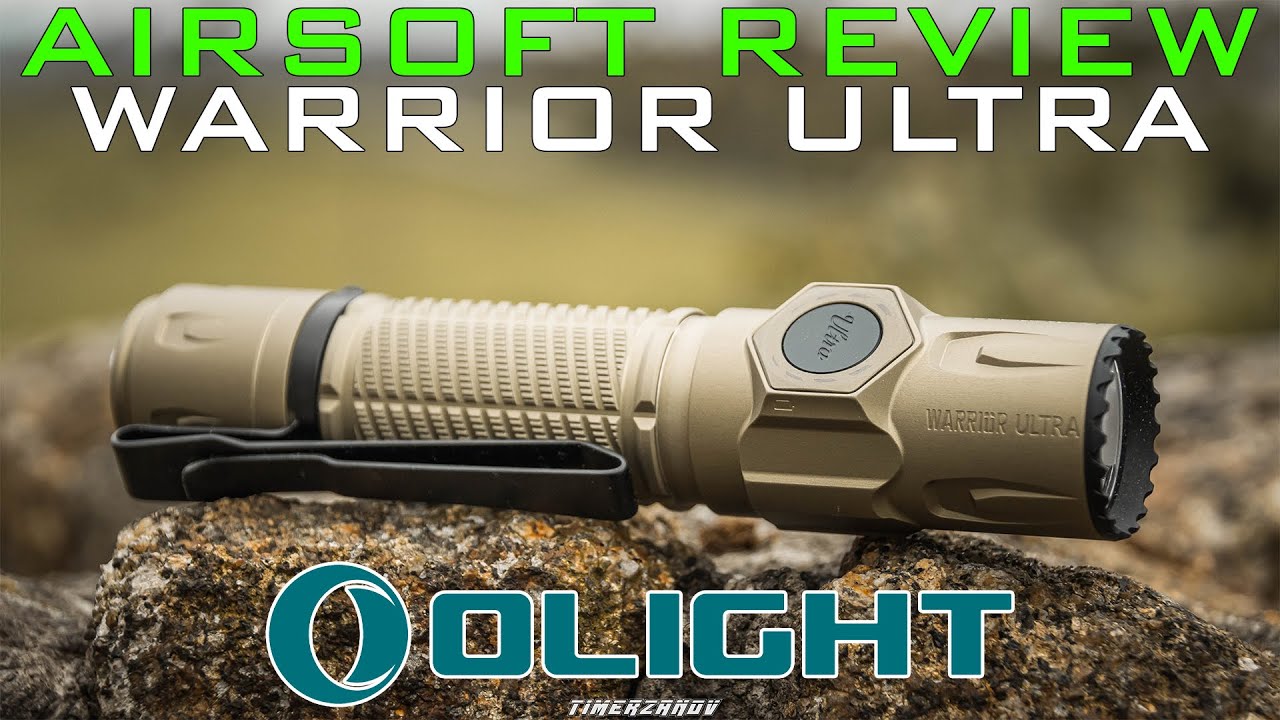 AIRSOFT - [GEAR] Olight Warrior Ultra - Déballage et présentation (OLIGHT) [FR]