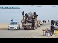 Palestinians set up camp in a central Gaza coastal town fearing an assault on Rafah  - 00:55 min - News - Video