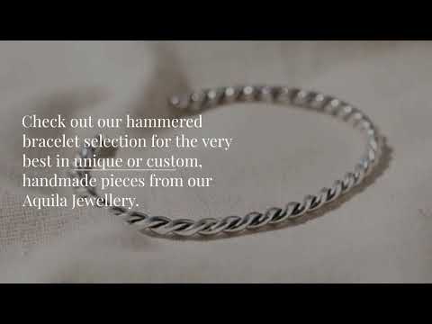 Silver Stacking Bracelet For Sale