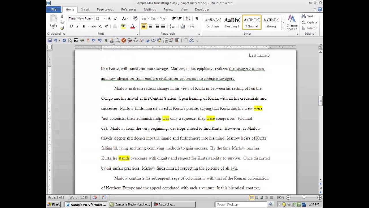 citing a website in my essay
