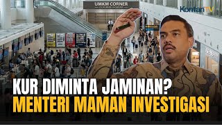 KUR Kurang Rp 100 Juta Diminta Agunan? Menteri UMKM Turunkan Tim untuk Sidak