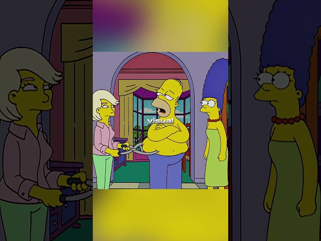Homero empezó a perder peso accidentalmente #lossimpson