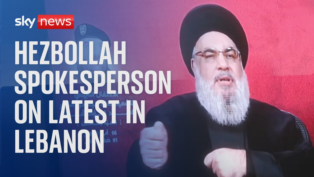 Watch live: Secretary General of Hezbollah Hassan Nasrallah on the latest developments in Lebanon