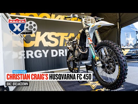 What is Christian Craig Looking For on His Husqvarna FC 450? - Racer X Films