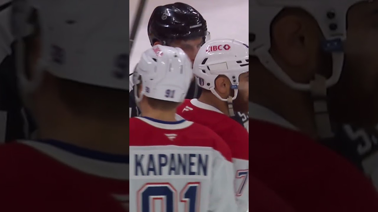 Disons qu’Andrei Svechnikov ne se fera pas d’amis chez les partisans des Canadiens… 😅🤿