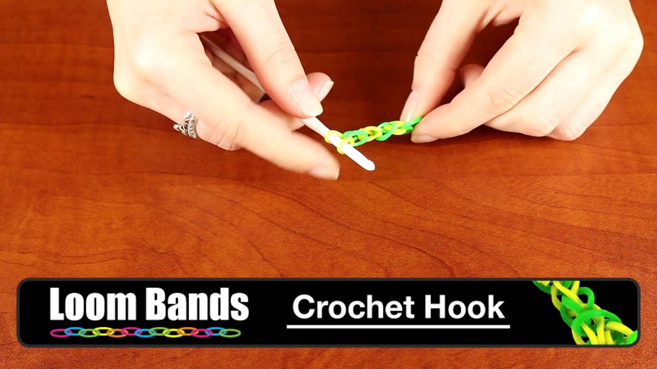 Loom Band Bracelet Crochet Hook YouTube