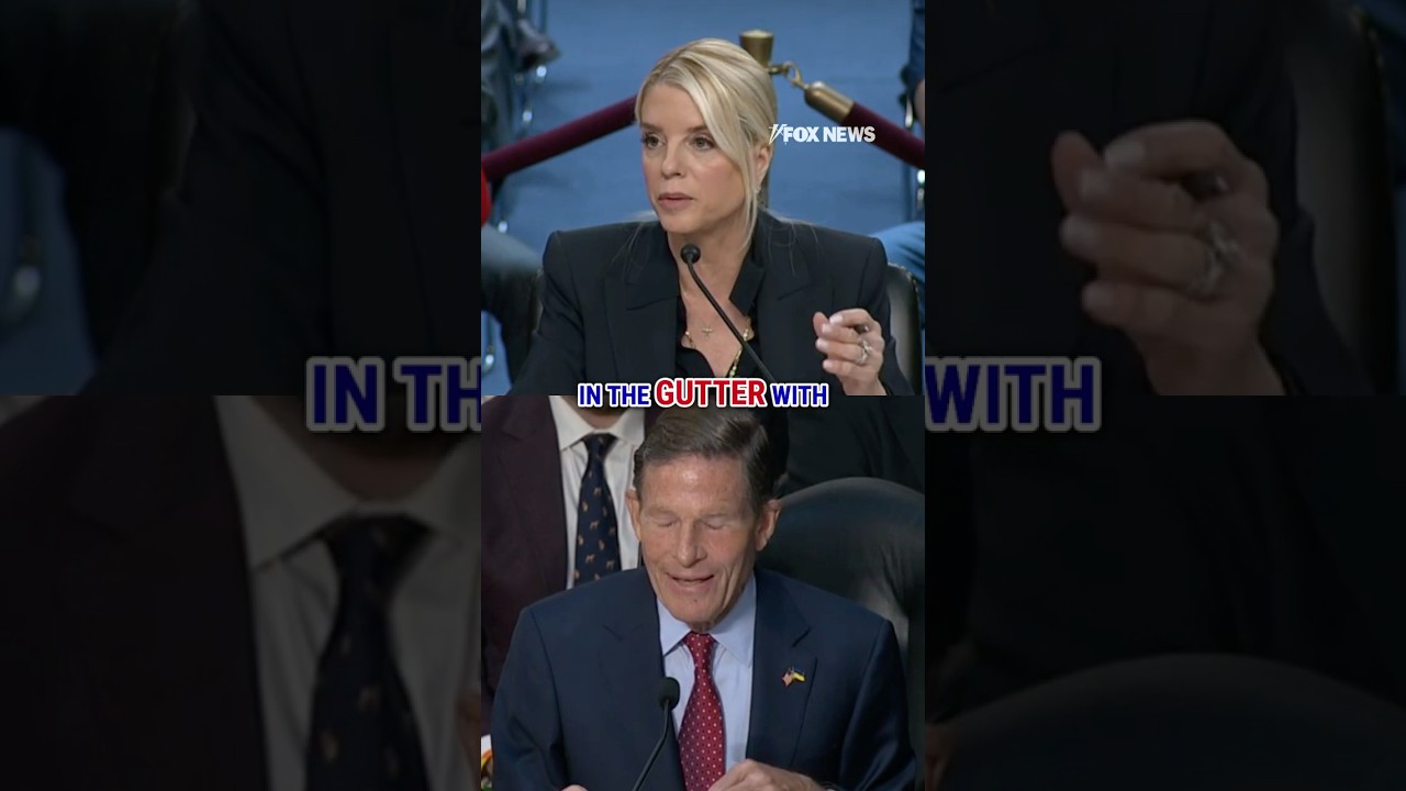 Bondi FIRES BACK at Dem: 'Not gettin' in the gutter with you!' #shorts #bondi #foxnews #us #usnews