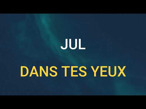 🎧 JUL - DANS TES YEUX (SLOWED & REVERB)