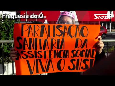Trabalhadores/as do SUAS paralisam em protesto a condições indecentes na Assistência Social em SP