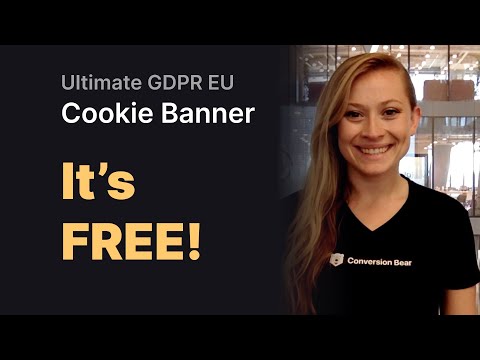 video Ultimate GDPR EU Cookie Banner